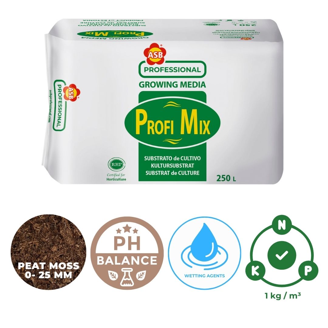 ASB Professional Substrate Mix 0-25 NPK