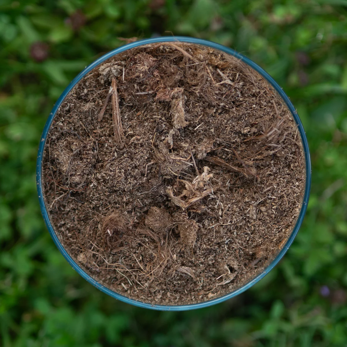 ASB Professional raw white peat sample showing the 0-40 mm fraction